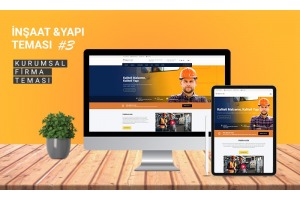 İnşaat ve Yapı Kurumsal Teması #3
