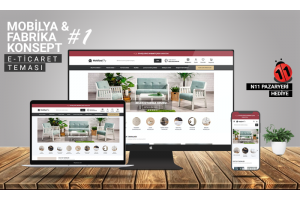 Mobilya Satış E-Ticaret Konsepti
