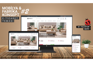 Mobilya Satış E-Ticaret Konsepti #2