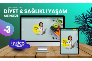 Diyetisyen Kurumsal Teması #3