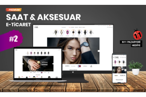 Saat & Aksesuar E-Ticaret Konsepti #2