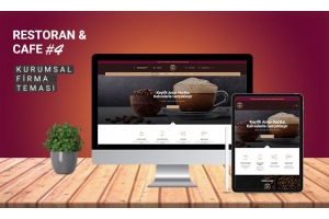 Restoran & Cafe Kurumsal Tema #4